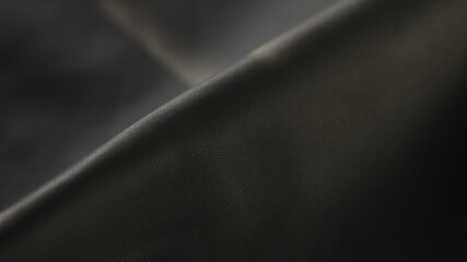 soft supple gray leather background