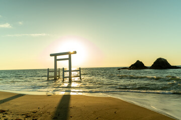 二見ヶ浦夫婦岩【福岡県糸島市】