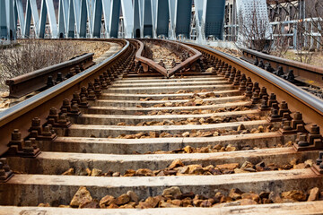 Naklejka premium Railway bridge