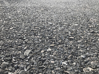 black road