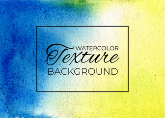 Watercolor Texture Background Vector, Handmade Texture Background