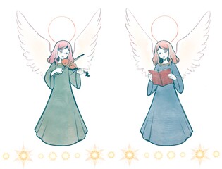 合奏する天使