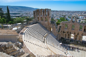 Odeon of Herodes Atticus, commonly known as 