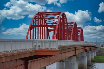 赤い橋、神崎大橋