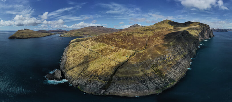 Faroe Islands - Aerial - Animals - Aircraft