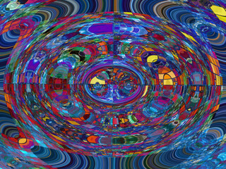 Creative wave design colour full abstract background.