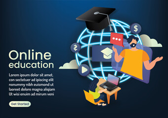online eaducation online wedsite design
