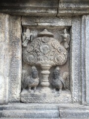 Ancient temple and relics in Indonesia
