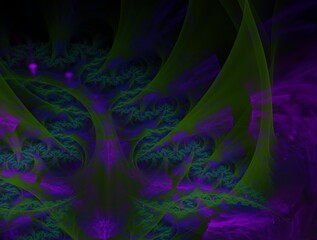 Imaginatory fractal background generated Image