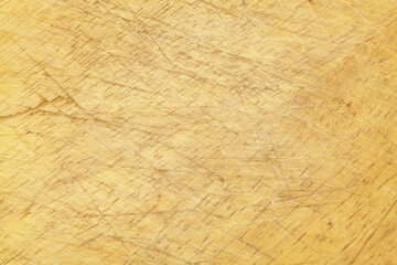 Old grunge wooden kitchen cutting board as background, chopping board 