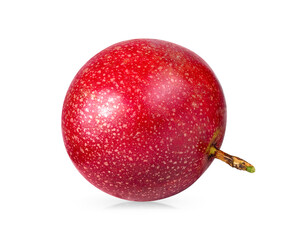 Passion fruit isolated on white