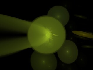 Imaginatory fractal background generated Image