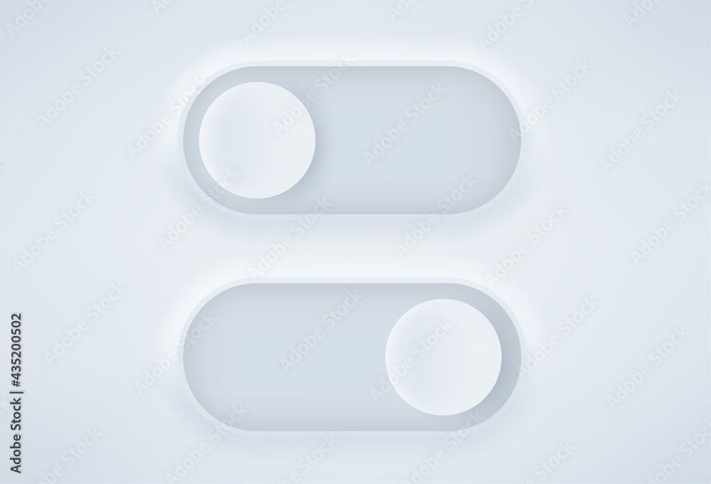 Poster d style vector selector for web and application interface