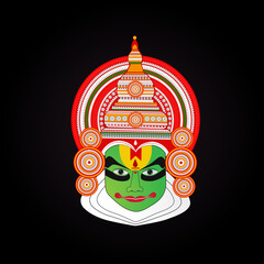 Kathakali Vector