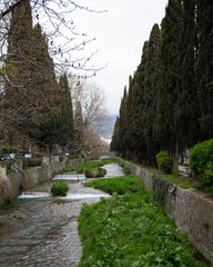 Beautiful views of the city of Yalta and attractions in the Crimea Russia in spring