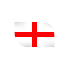 Fototapeta premium United Kingdom England flag logo design template