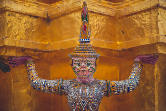Giants in Grand Palace, Bangkok, Thailand