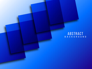 Abstract geometric blue modern shape pattern background