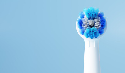 Modern smart sonic or electric toothbrush.