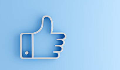 Ok like social media hand icon symbol