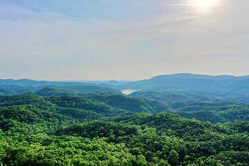 Obraz premium Mountain View Areal