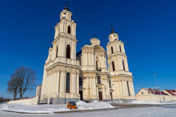 Obraz premium The Church Of The Assumption Of The Blessed Virgin Mary (Budslav)