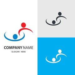 Community care logo images design