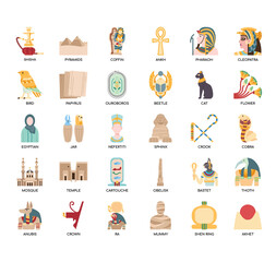 Egypt symbol, Thin Line and Pixel Perfect Icons