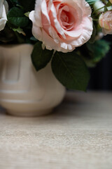 bouquet of flowers and roses