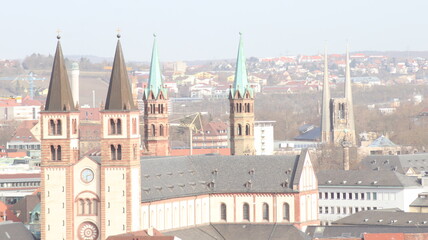 Obraz premium Kirchen von Würzburg 