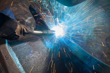 welder at work