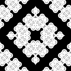 Design seamless decorative lacy pattern