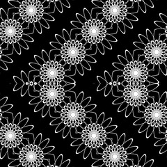 Design seamless zigzag decorative pattern