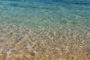 Fototapeta na wymiar Turquoise water Croatia Brac island