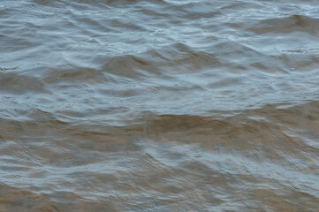 River water texture. Copy space 