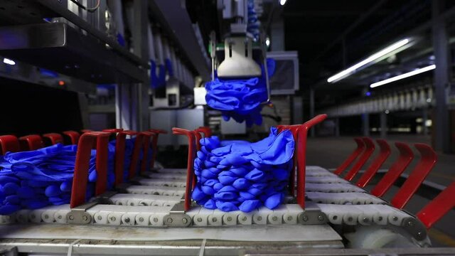 NBR glove automatic packaging production line, North China