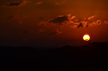 Sonnenaufgang W&uuml;ste