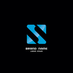 S Letter Logo Template