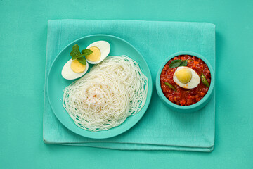 Ideyappam or noolappam