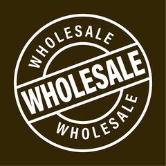 wholesale vector stamp isolated on dark background