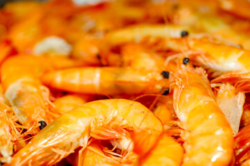 shrimps on the market