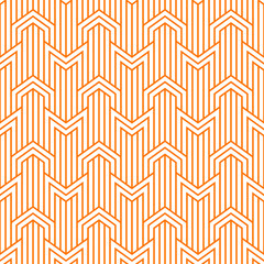 Seamless art deco line pattern design