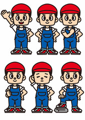 カジュアルな男の子ポーズ集