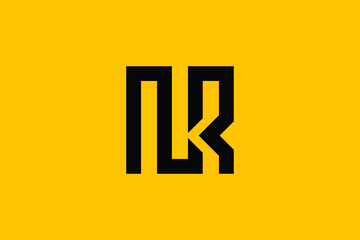 NR logo letter design on luxury background. RN logo monogram initials letter concept. NR icon logo design. RN elegant and Professional letter icon design on background. N R RN NR