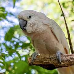 Tropical, exotic, talking,  macaw, parrot, bird, wildlife animal, perched in nature with vibrant colors and eyes looking at you.