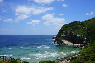 Chishi observation deck in Zamami island, Okinawa, Japan - 日本 沖縄 座間味島...