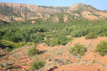 Palo Duro Canyon State Park in Texas, USA