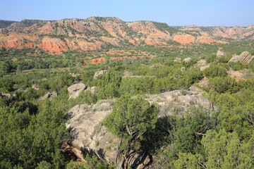Fototapeta na wymiar Palo Duro Canyon State Park in Texas, USA