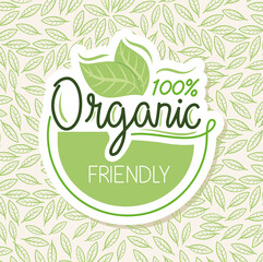 Organic friendly banner