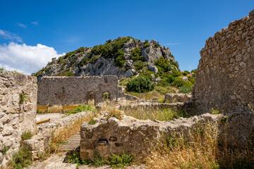 Fototapeta na wymiar Wanderung auf den Skopos / Zakynthos
